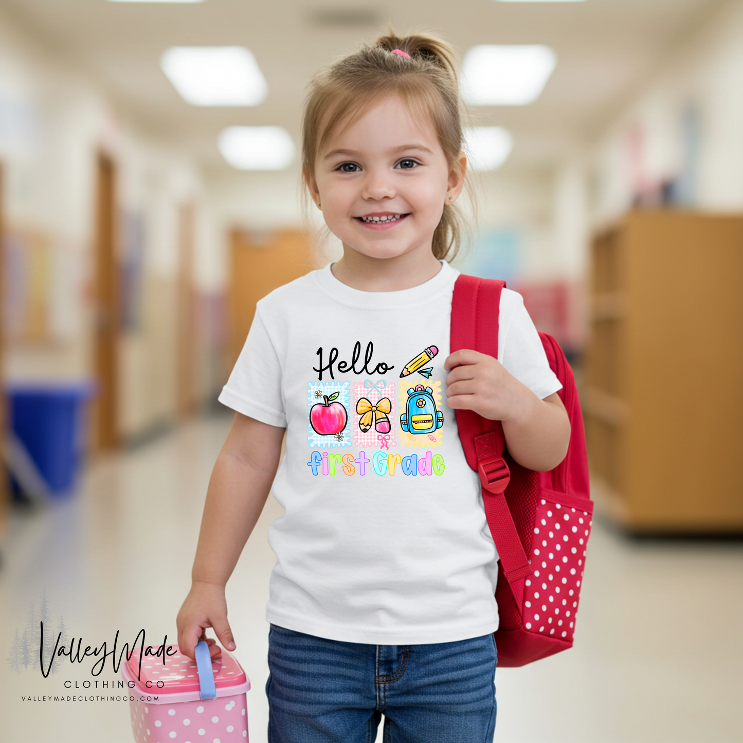 Preppy Hello Grade Levels-YOUTH Tee