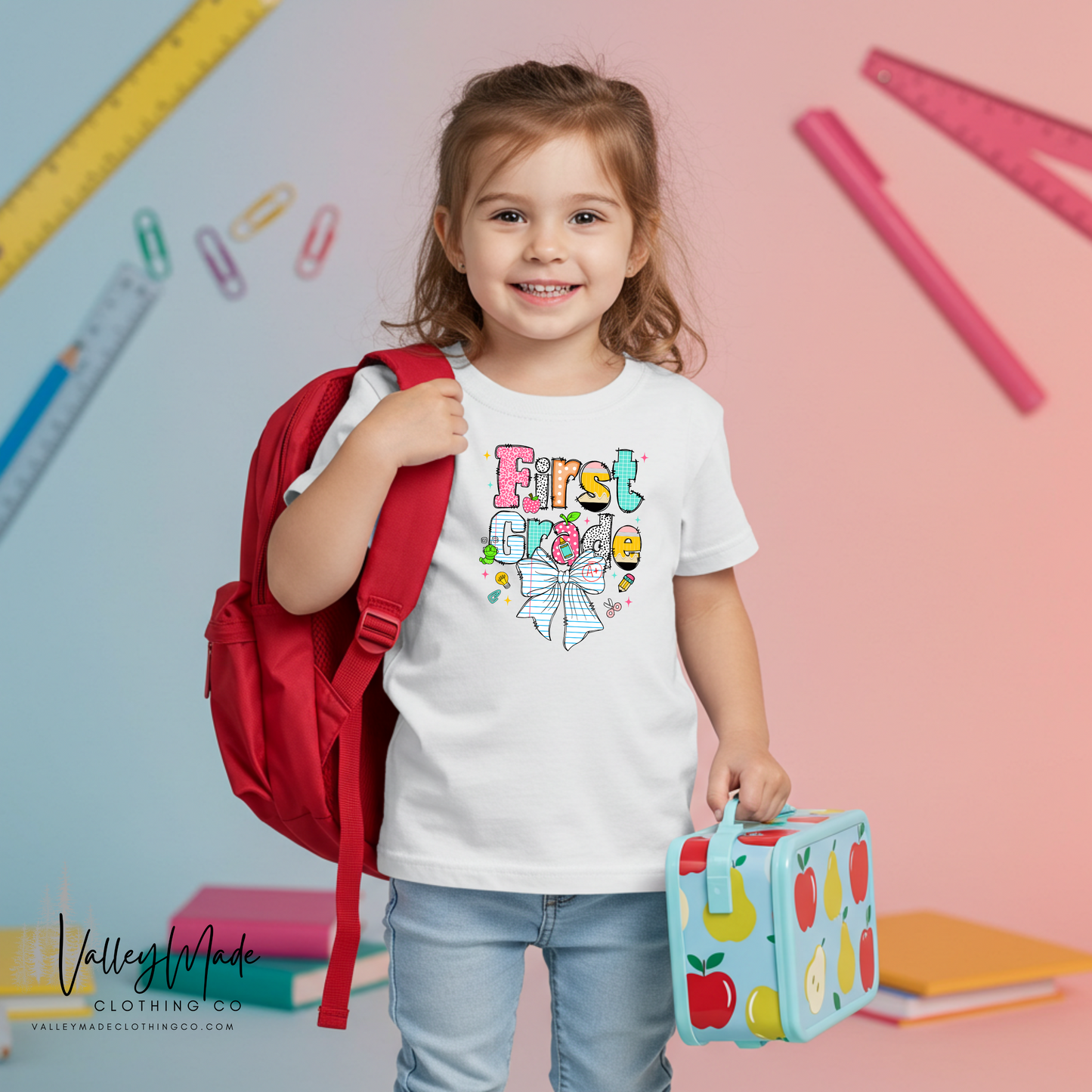Paper Bow Grade Levels-YOUTH Tee