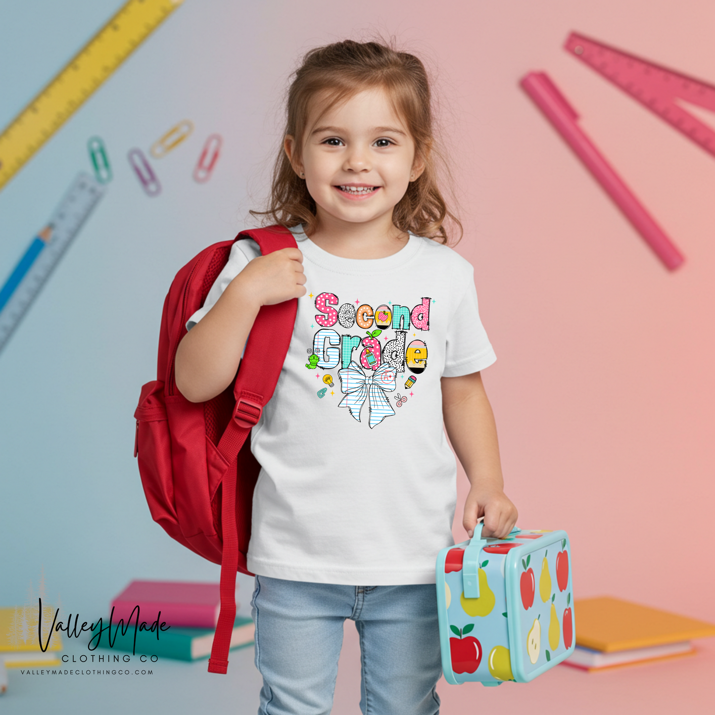 Paper Bow Grade Levels-YOUTH Tee