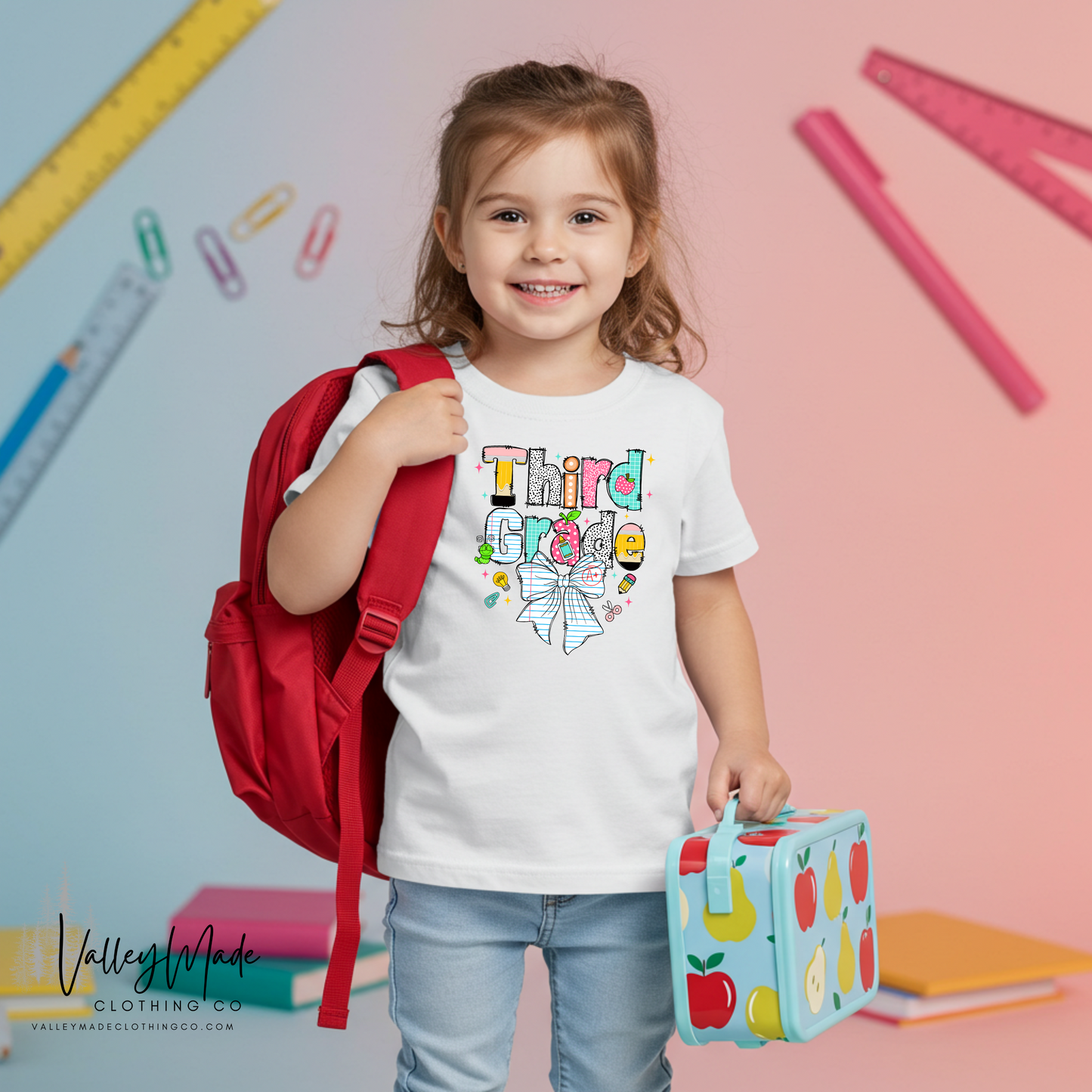 Paper Bow Grade Levels-YOUTH Tee