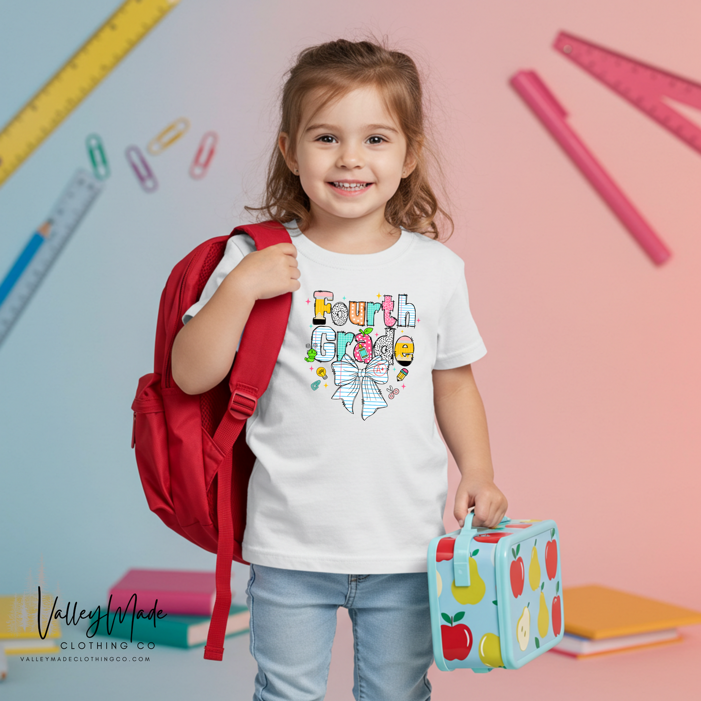 Paper Bow Grade Levels-YOUTH Tee