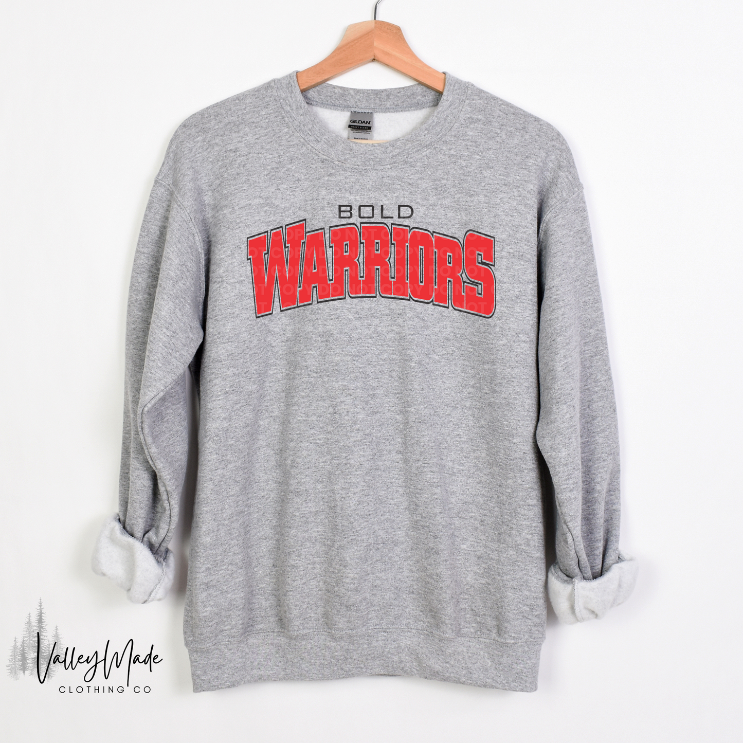 Varsity School And Mascot-Crewneck
