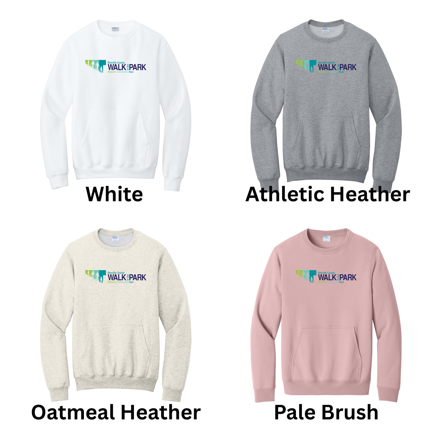 Adult Pocket Crewneck Sweatshirt