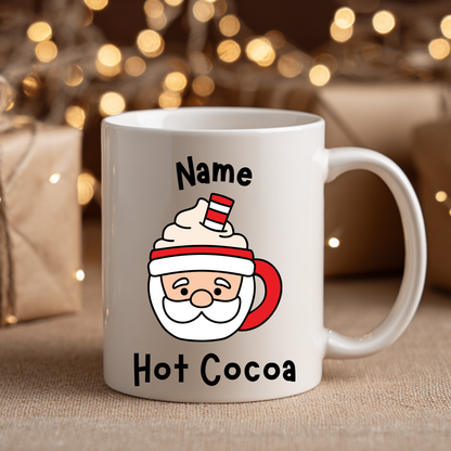 Personalized Character Hot Cocoa Mug