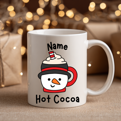 Personalized Character Hot Cocoa Mug