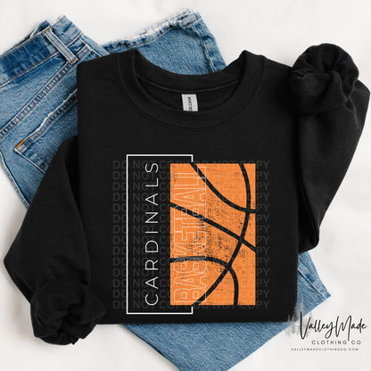 Rectangle Basketball Mascots - Crewneck
