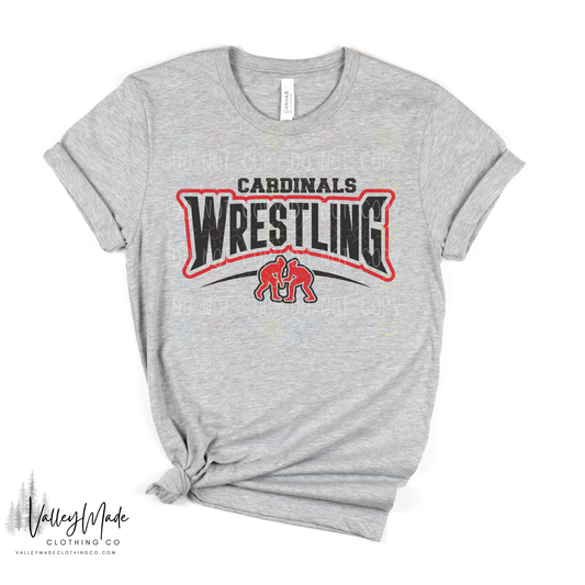 Outline Wrestling Mascots