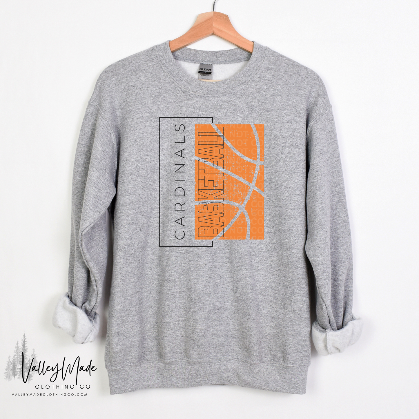 Rectangle Basketball Mascots - Crewneck