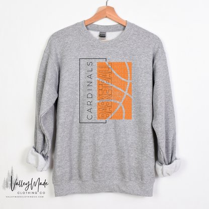 Rectangle Basketball Mascots - Crewneck