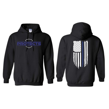 PROTECTS/Back The Badge Youth Hoodie