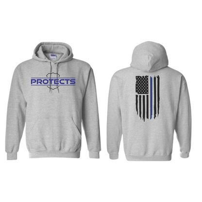 PROTECTS/Back The Badge Youth Hoodie