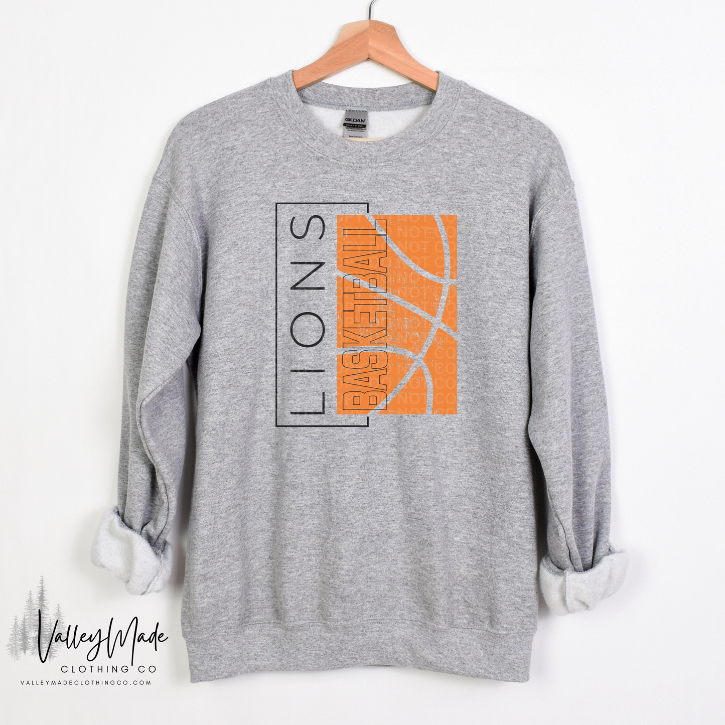 Rectangle Basketball Mascots - Crewneck