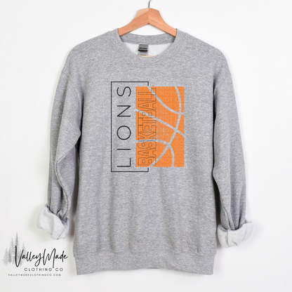 Rectangle Basketball Mascots - Crewneck