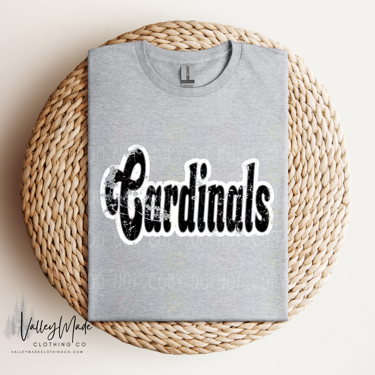 **BLACK FRIDAY $12 TEE** Distressed Script Mascots