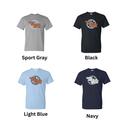 One Gear Go - T-shirt
