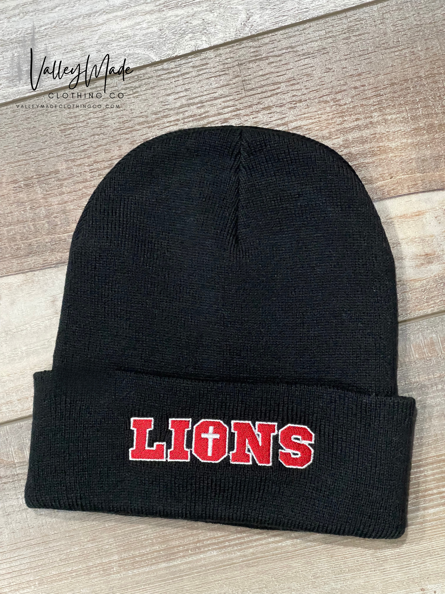 School Logo Beanie - Embroidered