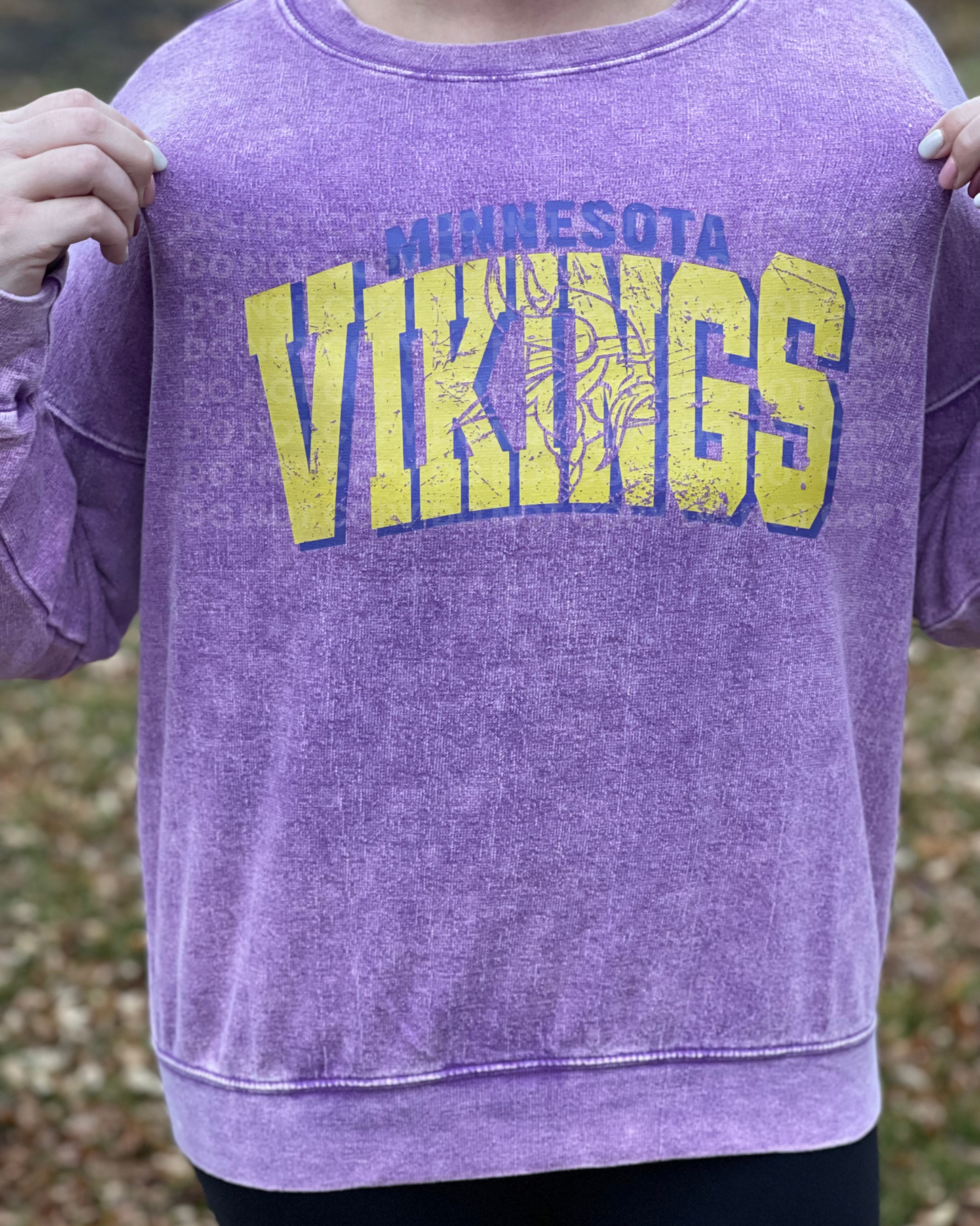 Minnesota Gameday-Acid Wash Long Sleeve