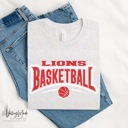 Outline Basketball Mascots