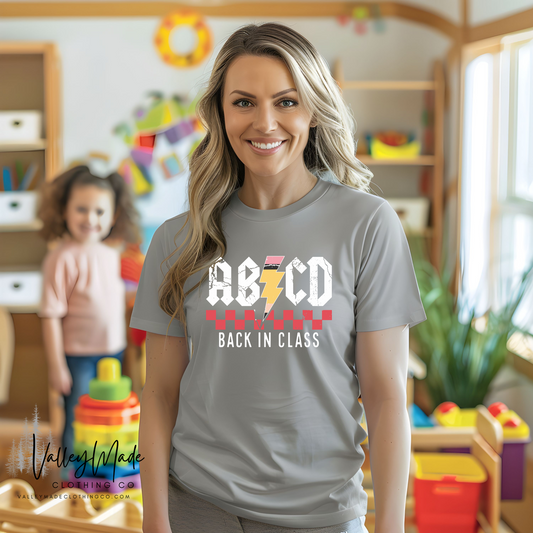 ABCD Back In Class-Tee