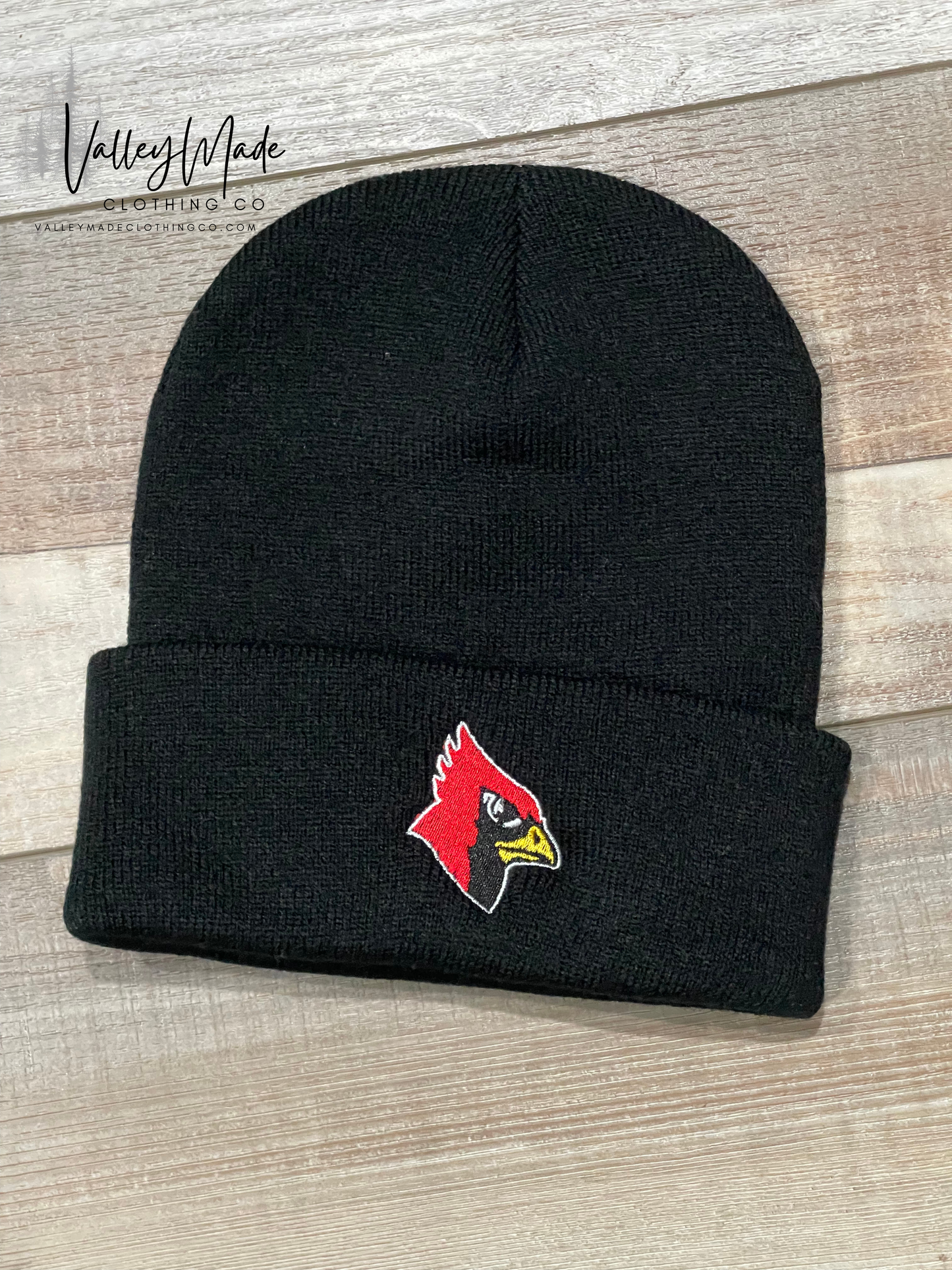 School Logo Beanie - Embroidered