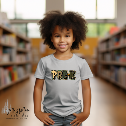 Camo Grades-YOUTH Tee