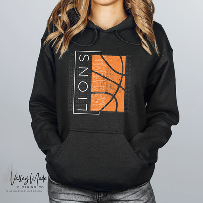 Rectangle Basketball Mascots - Hoodie