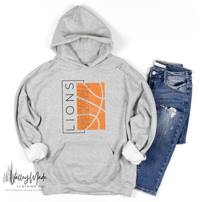 Rectangle Basketball Mascots - Hoodie