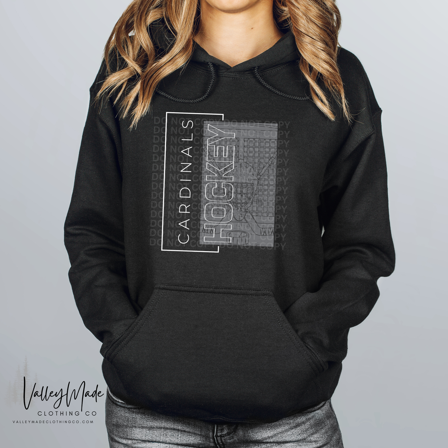 Rectangle Hockey Mascots - Hoodie