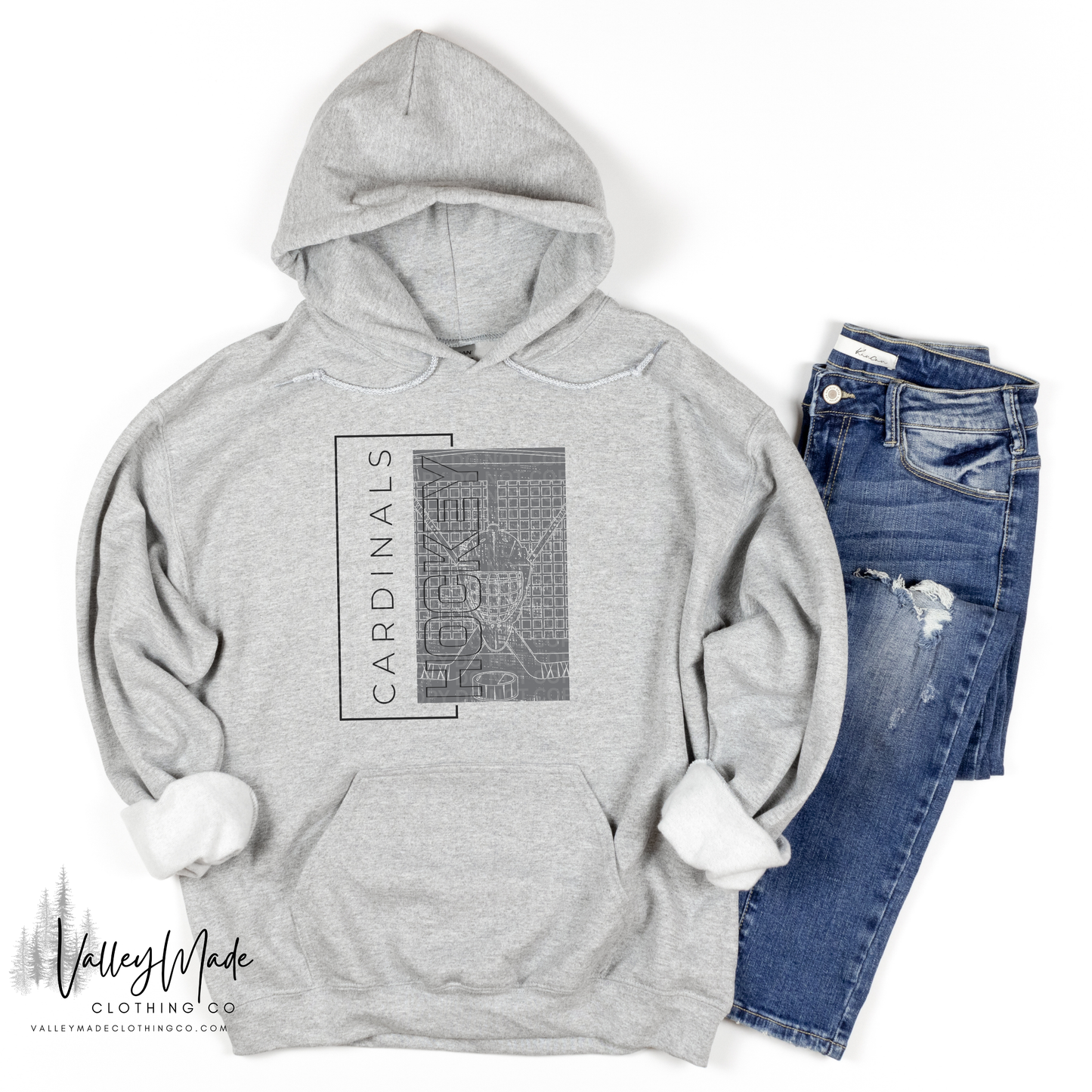 Rectangle Hockey Mascots - Hoodie