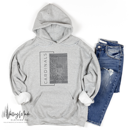 Rectangle Hockey Mascots - Hoodie