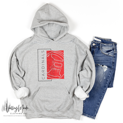 Rectangle Wrestling Mascots - Hoodie