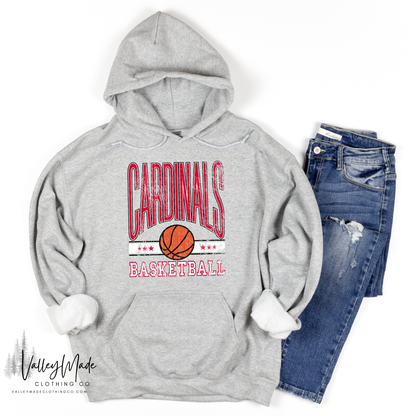 Grunge Basketball Star Mascots - Hoodie