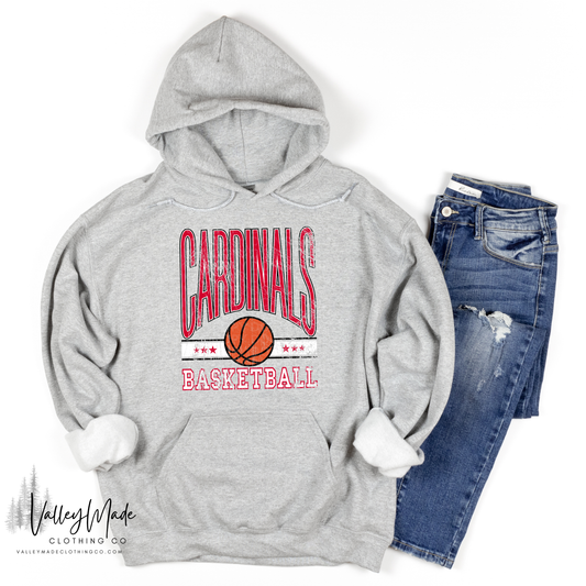 Grunge Basketball Star Mascots - Hoodie
