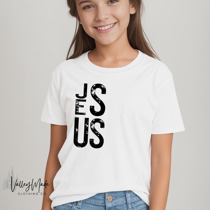 Jesus Stacked-YOUTH Tee