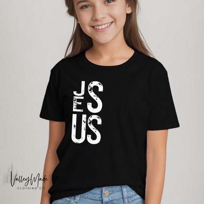 Jesus Stacked-YOUTH Tee