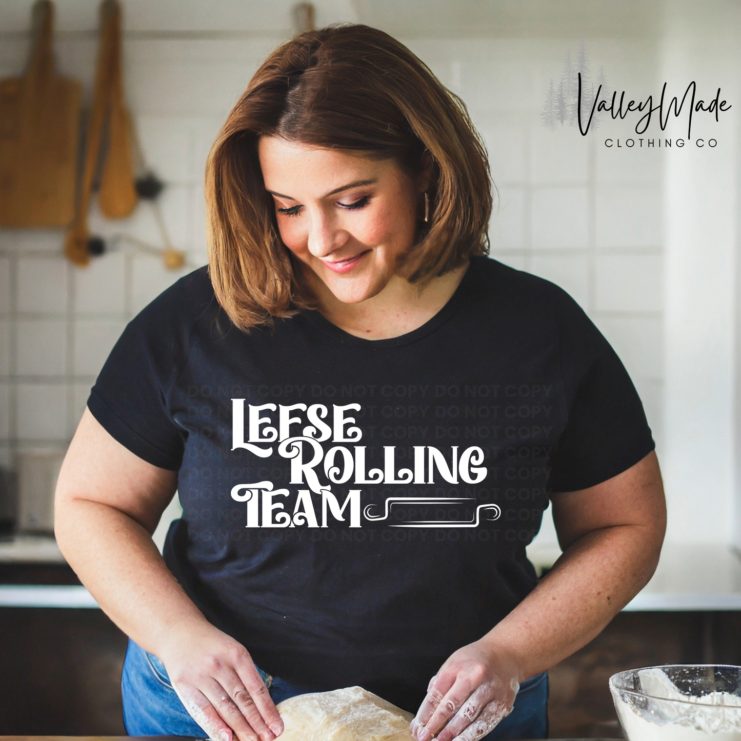 Lefse Rolling Team-Tee