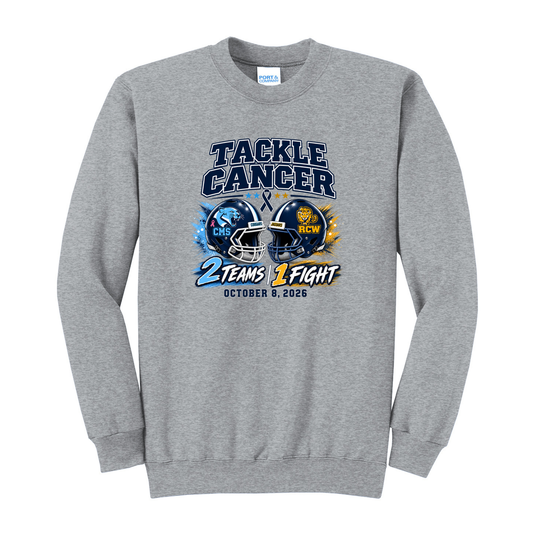 Tackle Cancer CMS vs RCW - Crewneck Sweatshirt