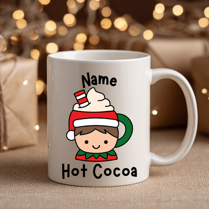 Personalized Character Hot Cocoa Mug