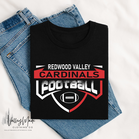 Varsity Dotted Football - Tee