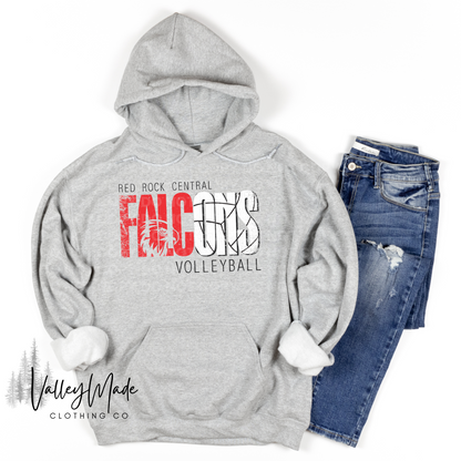 Distressed Falcons Sports-Hoodie