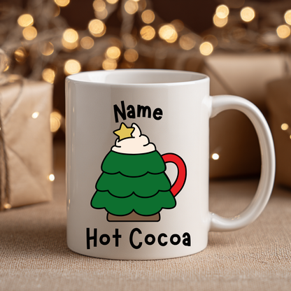 Personalized Character Hot Cocoa Mug