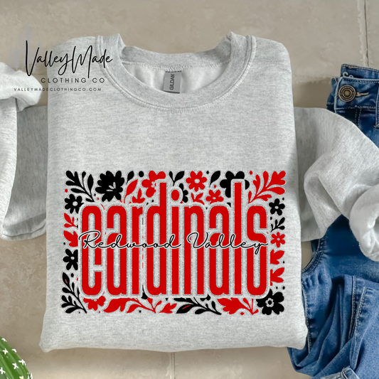 Floral Mascots - Crewneck