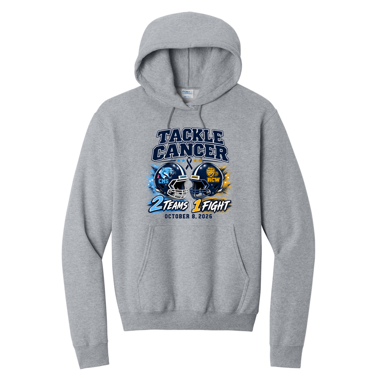 Tackle Cancer CMS vs RCW - Hoodie