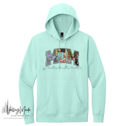 Custom Picture And Name Mom - Hoodie
