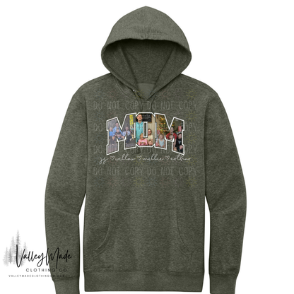 Custom Picture And Name Mom - Hoodie
