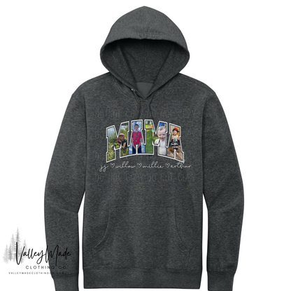 Custom Picture And Name Mama - Hoodie