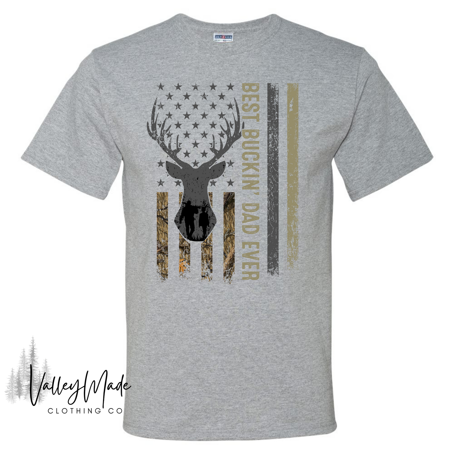 Best Buckin Dad-Tee