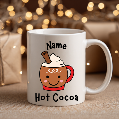 Personalized Character Hot Cocoa Mug