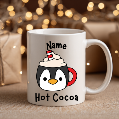 Personalized Character Hot Cocoa Mug