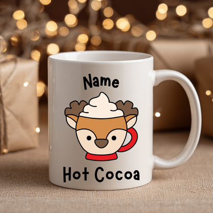 Personalized Character Hot Cocoa Mug